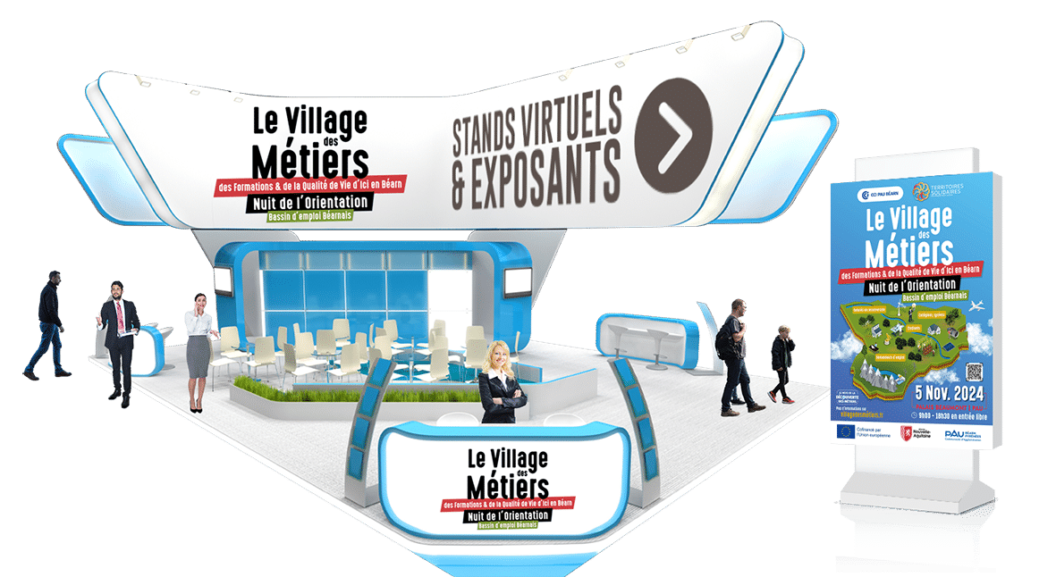 DigiSalons Pau : Le village des métiers - Novembre 2024